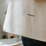 Very Disco | Bestickte Bio Baumwoll Tasche