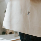 Espresso Martini| Bestickte Bio Baumwoll Tasche