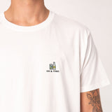 TAILORED TASTES Gin Tonic | Besticktes Männer Bio Baumwoll T-Shirt