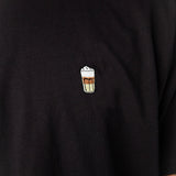 Latte Macchiato | Besticktes Bio Baumwoll Unisex T-Shirt