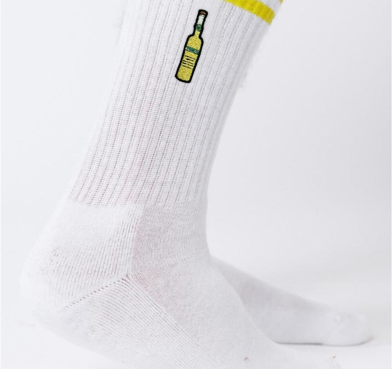 Pallini Limoncello | Bestickte Bio Baumwoll Socken