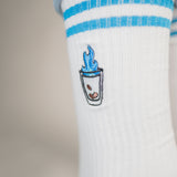 Sambuca | Bestickte Bio Baumwoll Socken