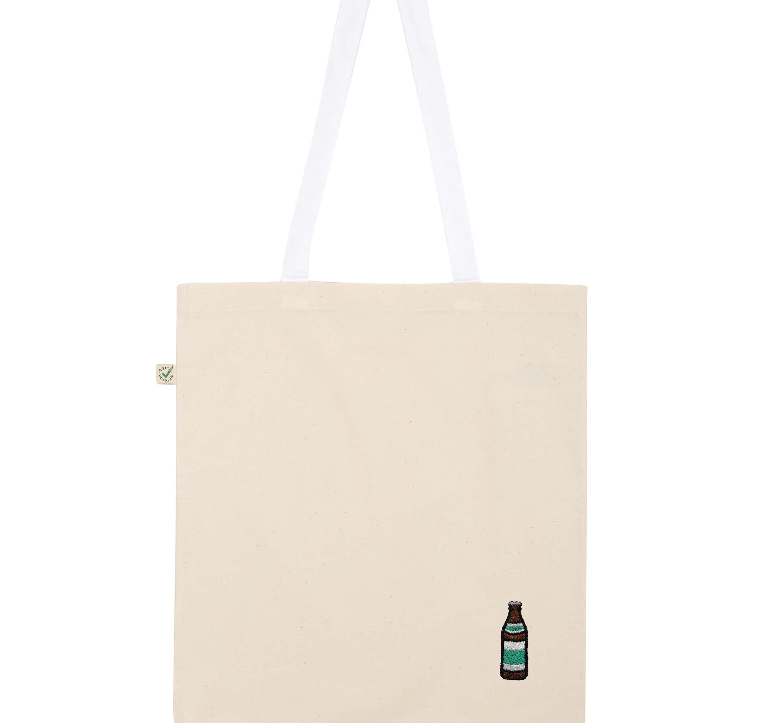 Helles | Bestickte Bio Baumwoll Tasche