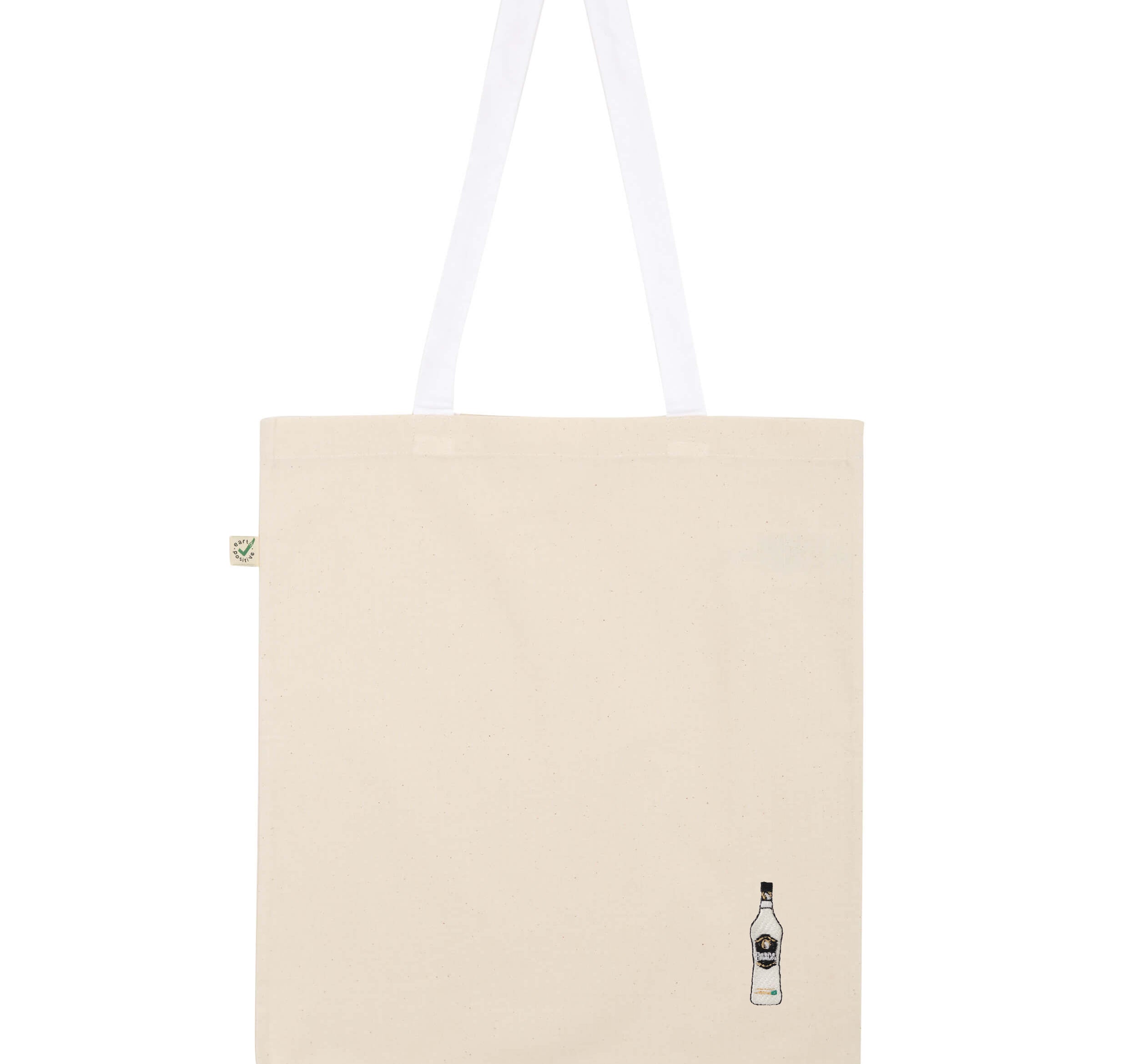 Mangaroca Batida de Côco | Bestickte Bio Baumwoll Tasche