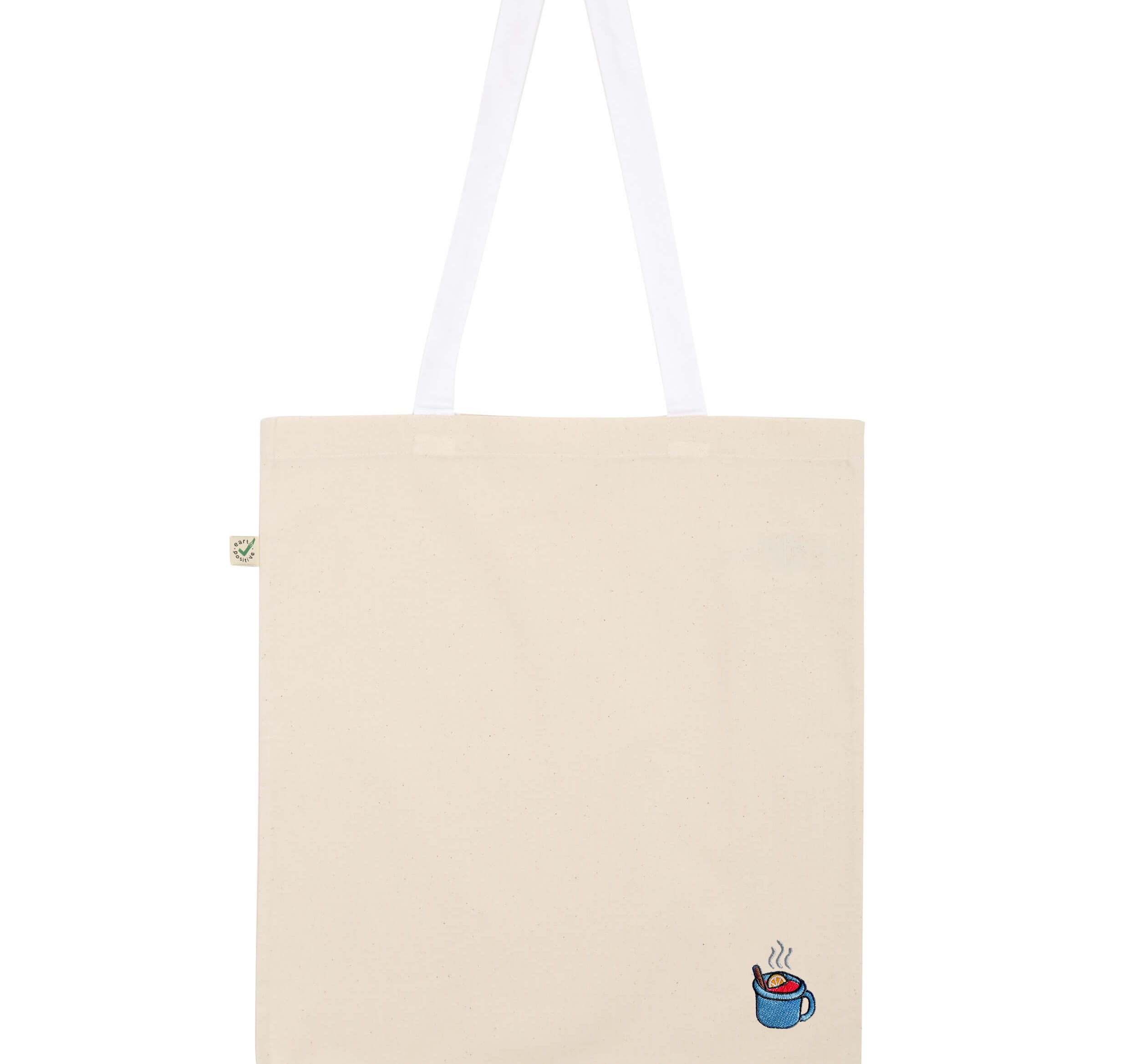 Glühwein | Bestickte Bio Baumwoll Tasche