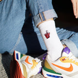 Beerpong | Bestickter Bio Baumwoll Socken