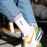 Cola Mix | Bestickte Bio Baumwoll Socken