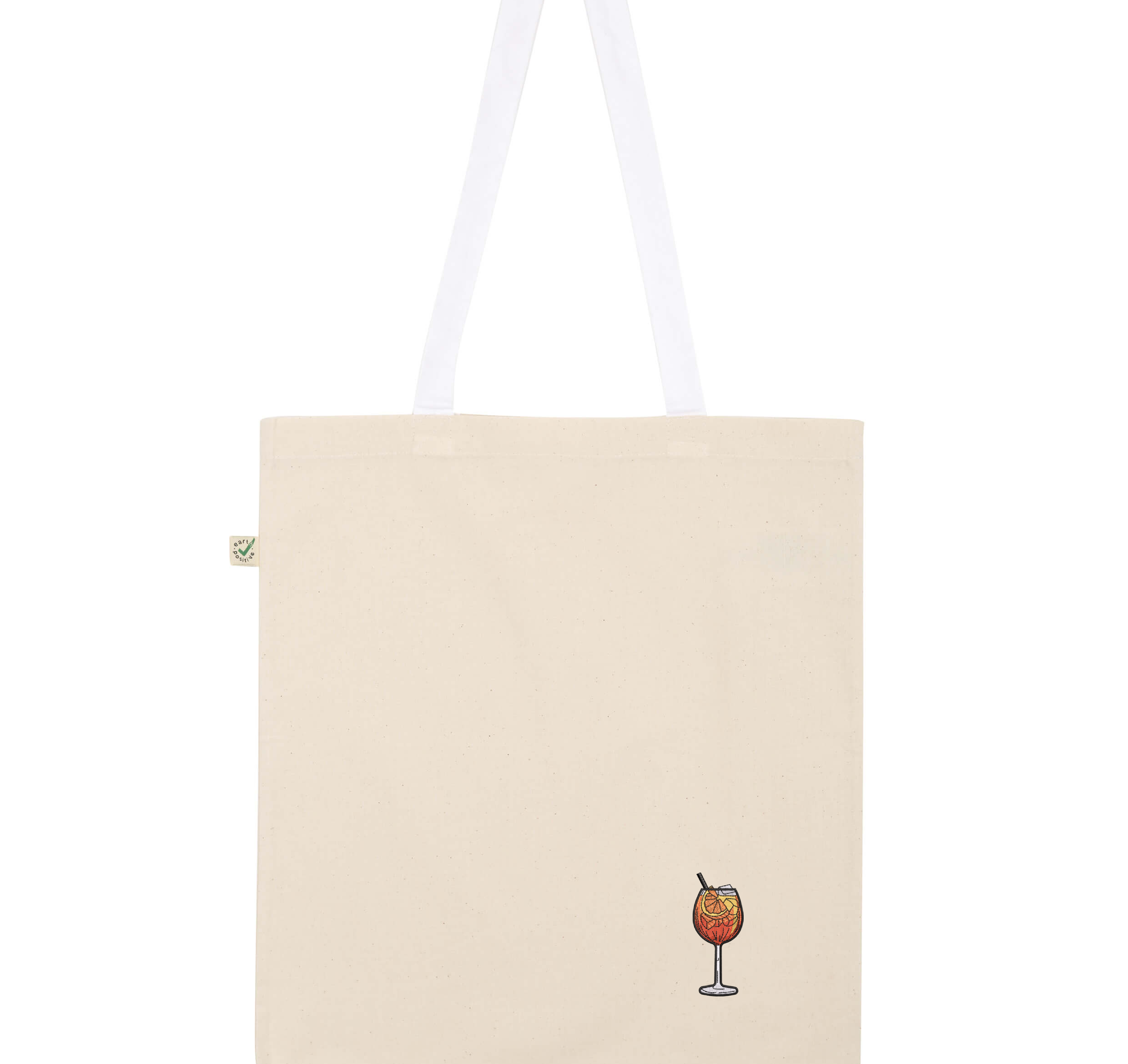 Spritz | Bestickte Bio Baumwoll Tasche