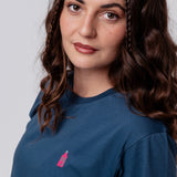 dos mas | Besticktes Bio Baumwoll Unisex T-Shirt