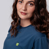 Gin Basil Smash | Besticktes Bio Baumwoll Unisex T-Shirt