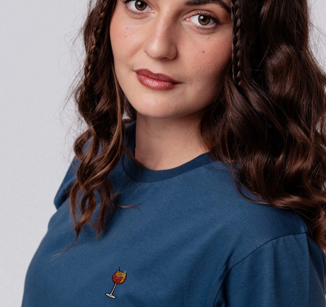 Spritz | Besticktes Bio Baumwoll Unisex T-Shirt