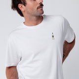 Mangaroca Batida de Côco | Besticktes Bio Baumwoll Unisex T-Shirt