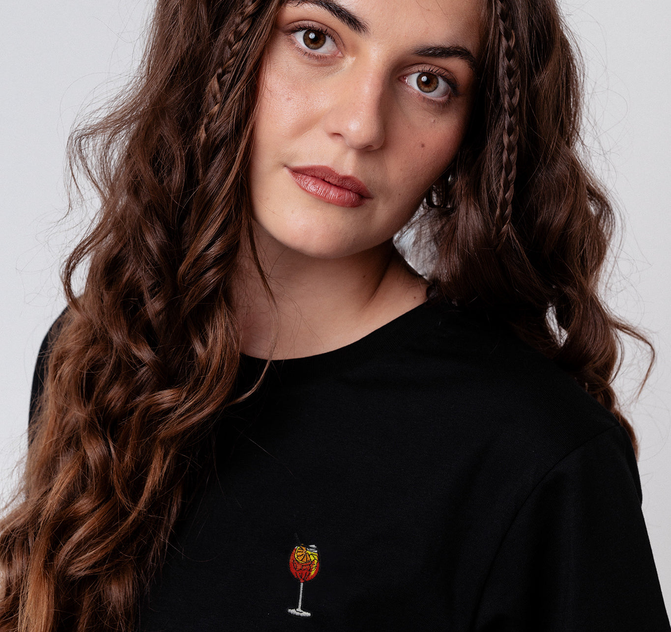 Spritz | Besticktes Bio Baumwoll Unisex T-Shirt
