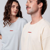 B-Ware / cheers / unisex oversized / creme/  L