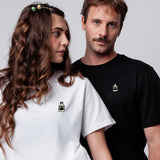 B-Ware / kleiner Feigling / unisex Shirt / weiß / L