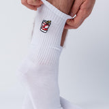 Negroni | Bestickte Bio Baumwoll Socken