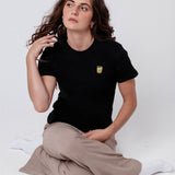 Whisky Sour | Besticktes Frauen Bio Baumwoll T-Shirt