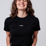 Fomo | Besticktes Frauen Bio Baumwoll T-Shirt