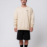 B-Ware | Espresso Martini |Bio-Baumwoll Pullover | sand | XL