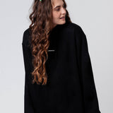 Maximum Rizz | Bestickter Bio-Baumwoll Frauen Hoodie