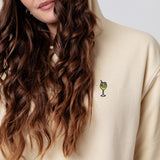 Limoncello Spritz | Bestickter Bio-Baumwoll Frauen Hoodie