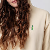 Carlsberg | Bestickter Bio-Baumwoll Frauen Hoodie