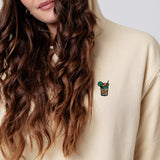 Cuba Libre | Bestickter Bio-Baumwoll Frauen Hoodie