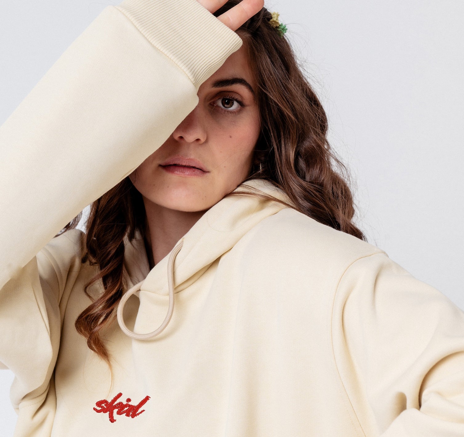 Cheers Collection | Bestickter Bio-Baumwoll Frauen Hoodie