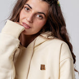 Coffee Bag | Bestickter Bio Baumwoll Frauen Hoodie