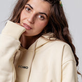 Fomo | Bestickter Bio-Baumwoll Frauen Hoodie