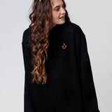 Coffee beans | Bestickter Bio Baumwoll Unisex Hoodie
