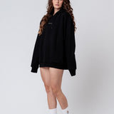 Maximum Rizz | Bestickter Bio-Baumwoll Frauen Hoodie