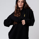 Tequila Shot | Bestickter Bio-Baumwoll Frauen Hoodie