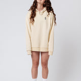 DANZKA | Bestickter Bio-Baumwoll Frauen Hoodie