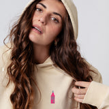 dos mas | Bestickter Bio-Baumwoll Unisex Hoodie