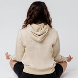 Caffé doppio | Bestickter Bio Baumwoll Frauen Hoodie