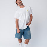 Weißbier | Besticktes Bio Baumwoll Unisex T-Shirt