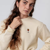 Spritz | Bestickter Bio-Baumwoll Unisex Pullover