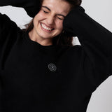 Fashion Drinks | Bestickter Bio-Baumwoll Frauen Pullover
