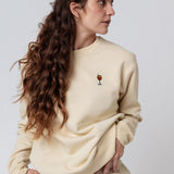 Spritz | Bestickter Bio-Baumwoll Unisex Pullover