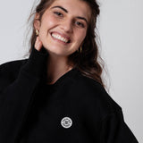 Fashion Drinks | Bestickter Bio-Baumwoll Frauen Pullover