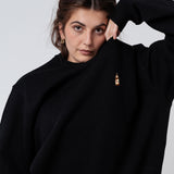 Bazi® | Bestickter Bio-Baumwoll Unisex Pullover