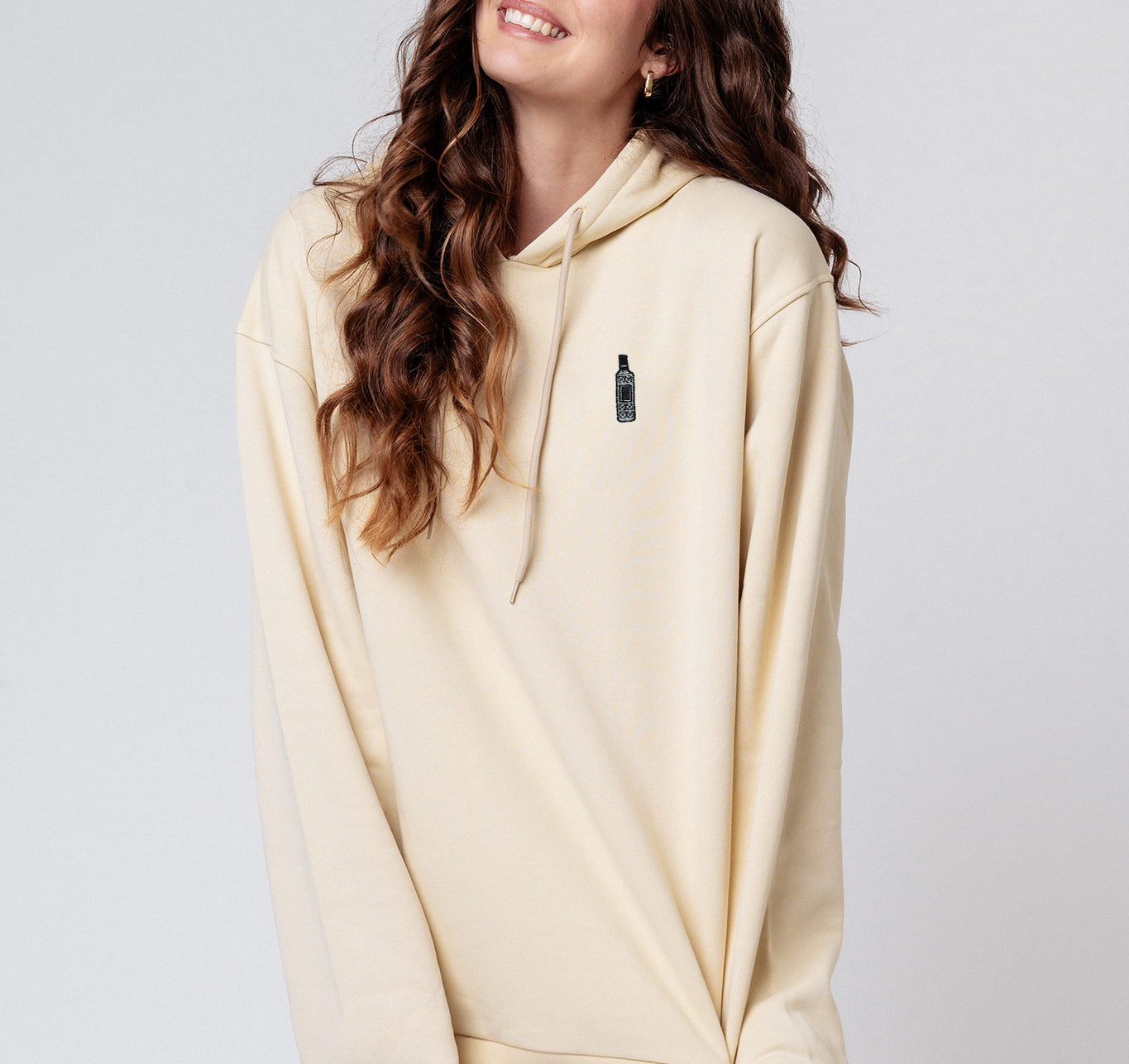 Three Sixty | Bestickter Bio-Baumwoll Frauen Hoodie