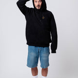 Coffee beans | Bestickter Bio Baumwoll Unisex Hoodie