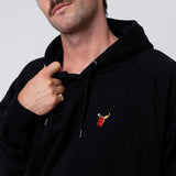 Beerpong Randtreffer | Bestickter Bio-Baumwoll Unisex Hoodie