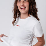 Cheers Collection | Besticktes Bio Baumwoll Frauen T-Shirt