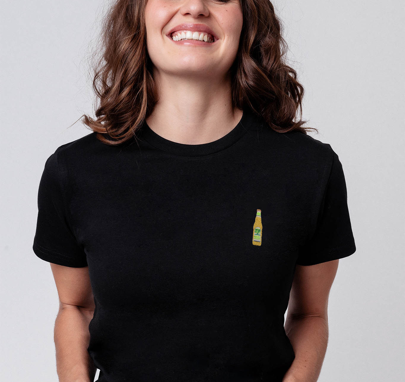 Somersby Apple | Besticktes Bio Baumwoll Frauen T-Shirt