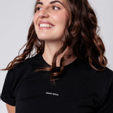 Skinny Bitch | Besticktes Frauen Bio Baumwoll T-Shirt