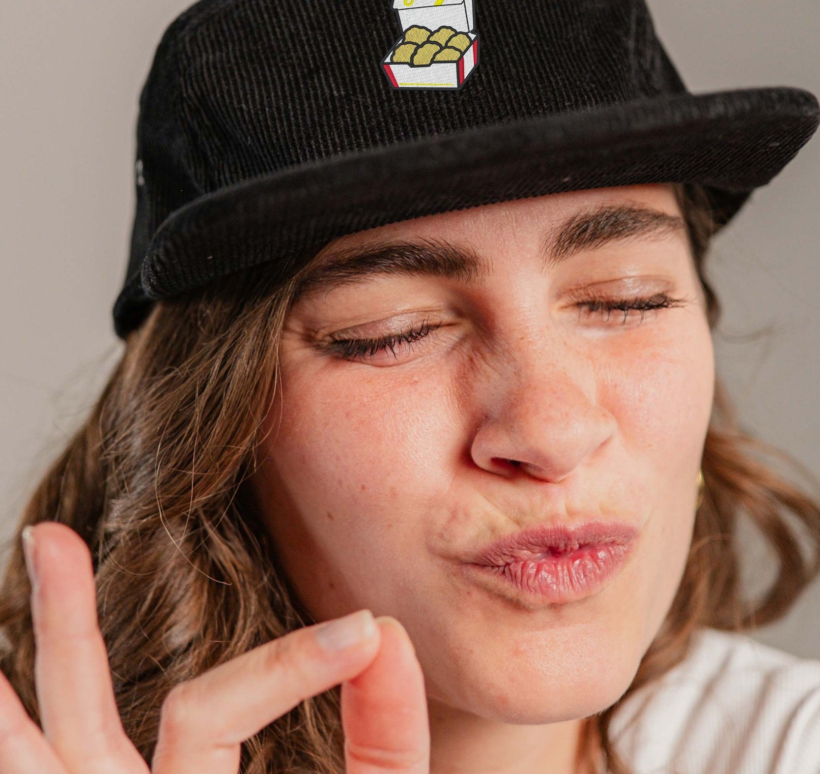 6er Nuggets Cord Camper Cap