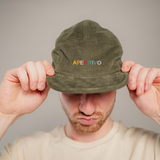 Aperitivo | Bestickte Bio Baumwoll Cord Cap